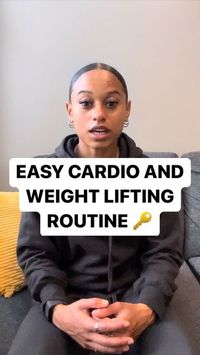 Simple Cardio and Weight Lifting Routine