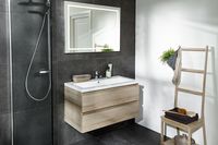 Extra kastje Luxaflex kleur Handdoeken kleur Badmat kleur