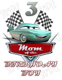 Tshirt Disney Cars DIY Custom Iron On by Fantasyprintables on Etsy