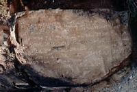 ANCIENTS IN AMERICA - The Kensington Runestone, discovered in Kensington, Minnesota in 1898 contains an inscription describing an expedition of Norsemen into the interior of what is now North America. It’s estimated that this expedition took place in the 1300s.