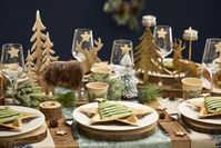 Ma Table Trappeur -> Voyage en forêt Décoration de Table pour Noël sur le thème de la nature