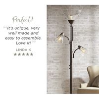 Warwick Tree Torchiere Floor Lamp with Edison Bulbs #MyLampsPlus #lampsplus #lighting #lightingtrendz #diy #modernlighting #productreview #homedecor #homedesign #interiordesign #lightinginspo #floorlamp #edisonbulb #lightingideas #homereno
