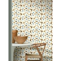 Marimekko Pieni Unikko Peel & Stick Floral Wallpaper & Reviews | Wayfair