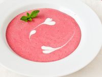 Strawberry Soup Recipe served at 1900 Park Fare in Grand Floridian Resort at Disney World