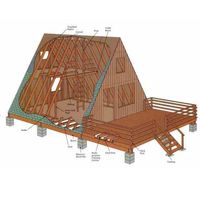 Whether you’re looking to build a rustic retreat or the off-grid home you’ve long dreamed about, the A-frame cabin offers a simple, incredibly sturdy and comparatively low-cost option. www.motherearthnews.com/diy/buildings/how-to-build-an-a-frame-ze0z1111zhir https://www.motherearthnews.com/diy/buildings/how-to-build-an-a-frame-ze0z1111zhir