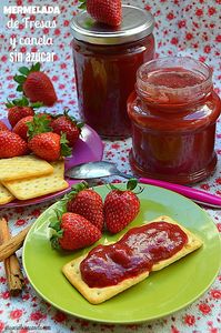 Con sabor a canela: Mermelada de fresas y canela sin azúcar