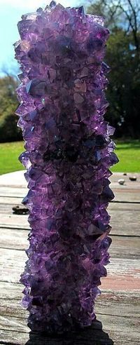 Amethyst column. This would look so awesome in my future home.
