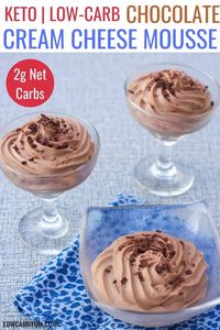 This low carb no bake black forest cheesecake mousse is perfect for summer. Top with shaved chocolate or a fresh cherry. Can be made into a sugar free pie.
