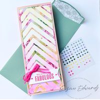 Susan Whitfield Edwards’s Instagram post: “Serving up some crafty goodness with Stampin’ Up!’s Slim Sayings Bundle. My January Class To Go features this hot bundle on four fun cards.…”