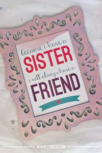 seven thirty three - - - a creative blog: FROZEN Inspired "Sisters" Free Printable