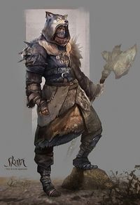Shaman. Tribal Fighter