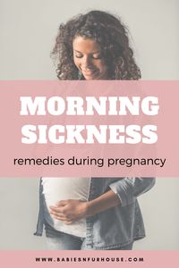 What is Morning Sickness? Morning sickness is a common symptom of pregnancy. It generally occurs during the first four months and is usually nausea accompanied by the occasional vomiting. Keep reading to discover easy & effective ways you can relieve morning sickness!