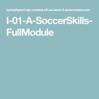 I-01-A-SoccerSkills-FullModule