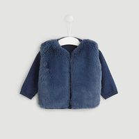 Shopping en ligne : commandez le produit Cardigan bi-matière imitation fourrure BLEU parmi la collection exclusive Monoprix. Faites-vous livrer à domicile ou en magasin. Livraison et Retours gratuits en magasin !