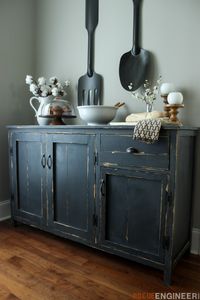 Farmhouse Buffet { Free DIY Plans } Rogue Engineer