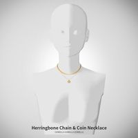 Herringbone Chain & Coin Necklace | Gorilla Gorilla Gorilla on Patreon