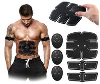 Electric Muscle Toner Machine Toning Belt ABS Simulation Fat Burner Belly Shaper | Mercari