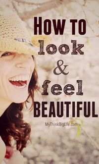 Have you ever wondered how to feel absolutely beautiful? Combine a beautiful inside with some effort on the outside and you will soon look and feel beautiful yourself. #beauty, #realbeauty, #feelbeatiful, #howtofeelbeautiful