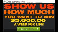 PCHSearch&Win from Publishers Clearing House as your favorite Search Engine? I would like to know what do YOU search for at PCHSearch.com? Do you simply perform a simple search the same way you would using any online search engine like Google, Yahoo or Bing?..