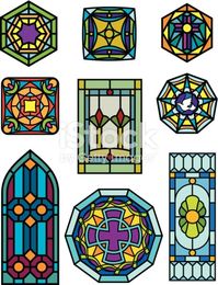 Download this Stain Glass Windows vector illustration now. And search more of iStock's library of royalty-free vector art that features Animal graphics available for quick and easy download.