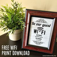 wifi code print - Google Search