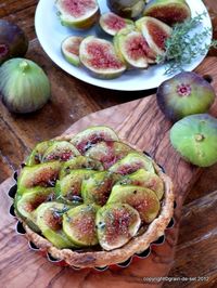 grain de sel - salzkorn: Feigen-Ziegenfrischkäse-Tartelettes