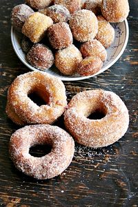 Pumpkin Apple Cider Doughnuts - heathersfrenchpress.com
