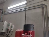 Instalación de grupo electrógeno con llaves en mano en las instalaciones de Agrocat. / Turnkey installation of a generator set at Agrocat's facilities. / Installation clé en main d'un groupe électrogène dans les installations d'Agrocat.