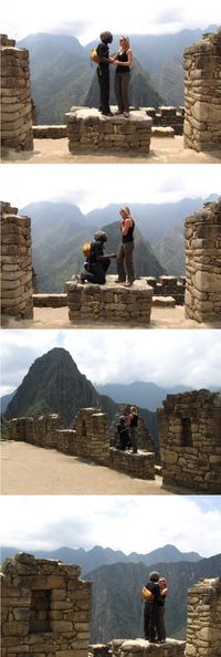 Wedding Proposal in Machu Picchu