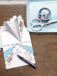 paper airplane notes