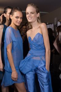 Backstage Alberta Ferretti SS13