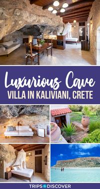 Crete is the largest of the Greek Islands, which means it can be a bit overwhelming when it comes to deciding where to base your stay. It stretches for 160 miles and the landscapes are incredibly diverse. But to help you make your choice easier, you might consider spending at least part of your time at the Luxurious Stone Villa in the small village of Kaliviani, one of the closest places to base yourself for a visit to Balos Beach, one of the most famous in Crete.