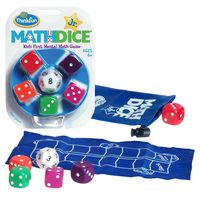 Math Dice Jr. - Best Brainteasers for Ages 6 to 7 - Fat Brain Toys