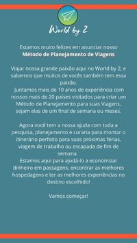 Planeje suas viagens gastando menos e aproveitando mais!