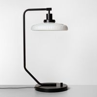 Table Lamp (includes Led Light Bulb) Black - Hearth & Hand™ With Magnolia : Target