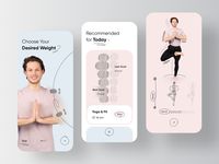 Yoga & Workout Personal Trainer App by RD UX/UI for RonDesignLab on Dribbble