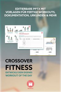 In dieser Unterrichtsreihe geht es darum verschiedene Workouts, Workoutformen und deren Übungen kennen zu lernen, um anschließend reflektiert eigene Workouts zu erstellen. #crossover-fitness #crossfit #sportunterricht #unterrichtsreihe #wimasu #workoutoftheday #wod