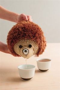 fun hedgehog teapot cozy