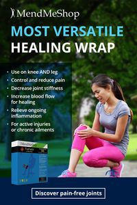 Shop MendMyKnee Treatments today! MendMeShop healing options for mild to moderate knee pain. The T Shellz Wrap helps not only in healing of damaged tissues leading into the development of chronic knee injuries, but it also helps relax tissues constricting around the infrapatellar fat pad (reducing pressure).#tshellz