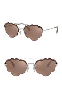 MIU MIU - 58mm Irregular Sunglasses is now 83% off. Free Shipping on orders over $89.