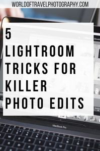 5 Lightroom Tricks for Killer Photo Edits. These lesser known Lightroom tricks and tips will help you to shake up your photo editing workflow as a photographer. If you need some inspiration on how to level up your editing game then this is the guide for you. #Photography #Lightroom #Editing #Tips