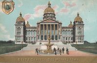 Iowa lot of 5 Vintage postcards, Des Moines, Unused...(lot81) by JoycesPostcards on Etsy