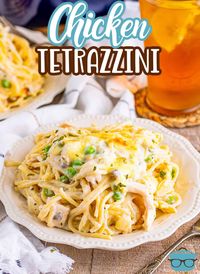 A hearty and tasty meal, this Easy Chicken Tetrazzini uses simple ingredients to create a comforting, flavorful and a perfect family dinner!