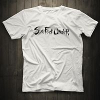 Six Feet Under White Unisex T-Shirt - Tees - Shirts #sixfeetunder #shirt #tshirt #apparel #clothing #tees #teeshirtss