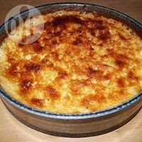 Good old fashioned baked rice pudding