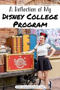 The Disney College Program was one of the most magical experiences of my life. In this post I am reflecting on everything the Disney College Program means to me and my amazing experience with it. #college #disney #disneycollegeprogram #dcp #florida