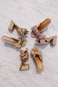 Cute Blush Sandals - High Heel Sandals - Bow Sandals - Lulus