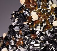Sphalerite with Pyrite, Calcite, Dolomite, Trepca, Kosovska Mitrovica, Kosovo