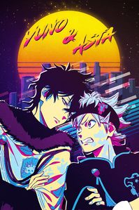 Asta and Yuno - Black Clover 80's Retro Metal Poster
.
.
.
#80sretro #anime #manga #metalposter #poster #displate #animefan #animepic #blackclover #asta #yuno
