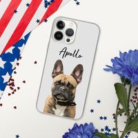 Custom Dog Phone Case #iphone13minicase #personalizedgifts #customdogcase #giftsforpets #christmas #etsy